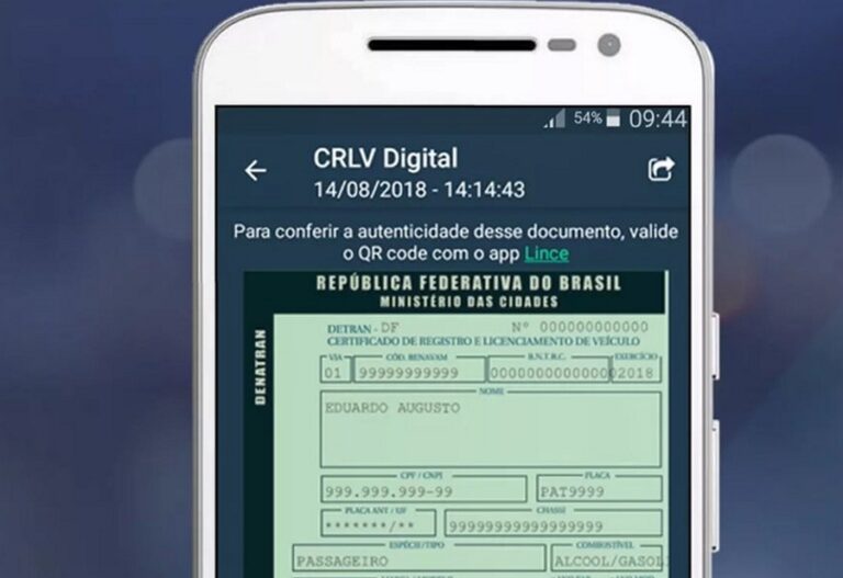 Licenciamento Digital 2024 DETRAN (CRLVe) Imprimir HPG