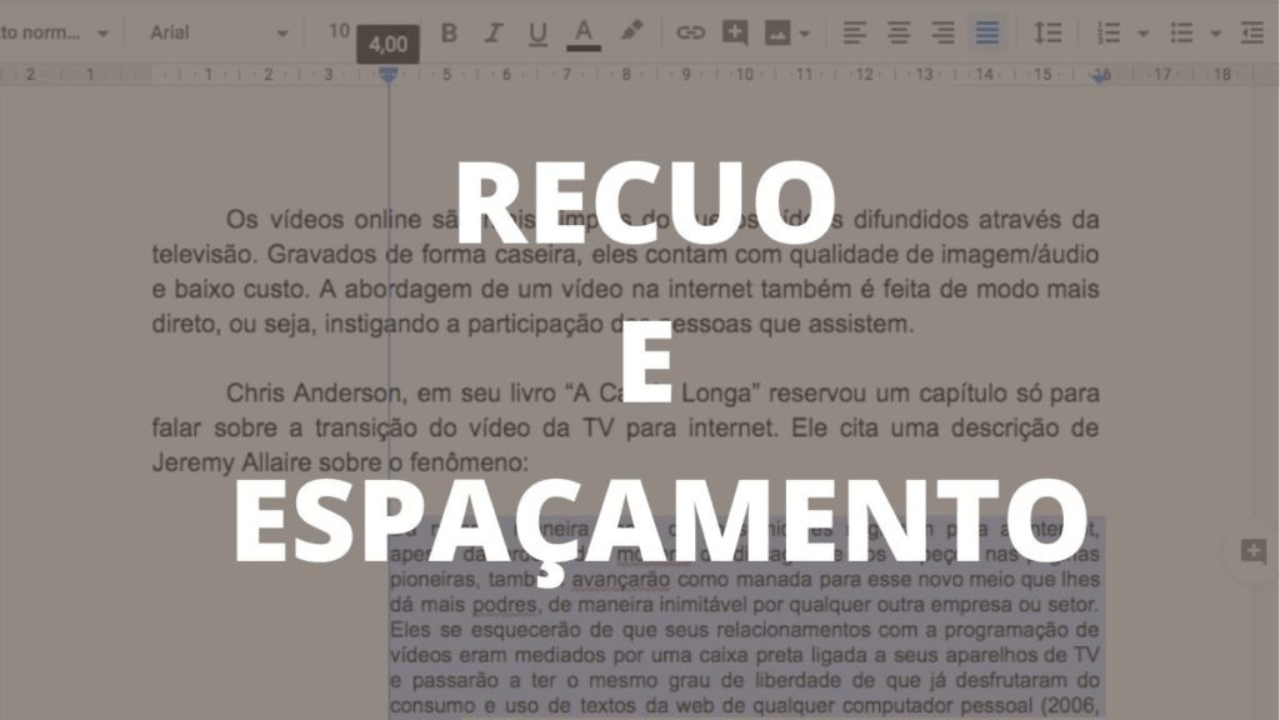 Espaçamento e Recuo Normas ABNT 2024 Como formatar da maneira certa HPG