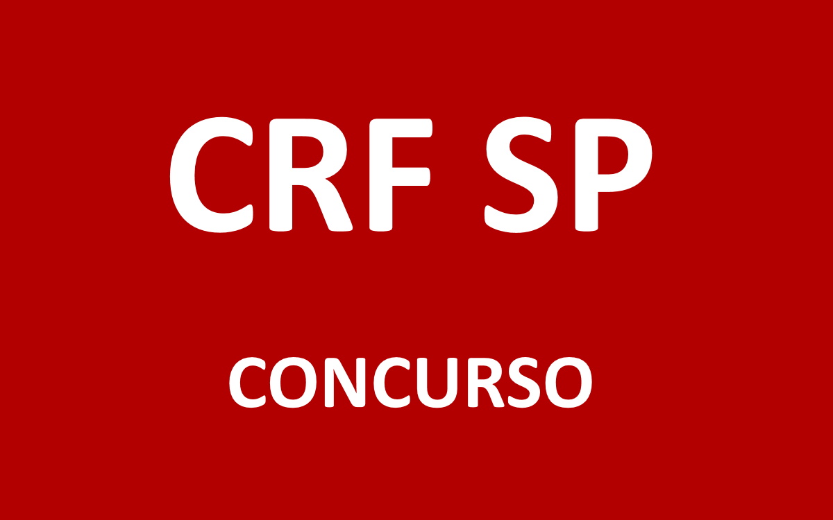 Concurso Crf 2024 Edital Inscrições Vagas Salário Hpg 8839